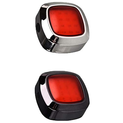 CLISPEED Luz da Cauda da Bicicleta á  Prova D água Usb Recarregável Led Cauda de Freio da Bicicleta