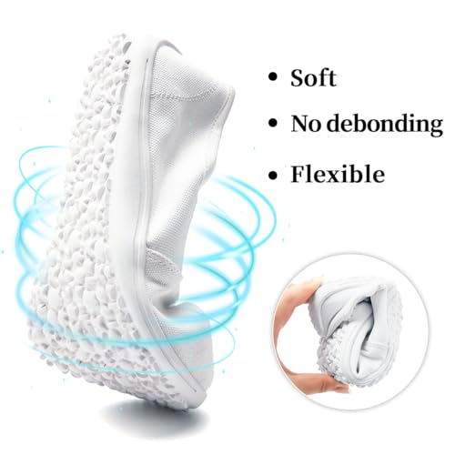 Women's Slip On Barefoot Shoes - Zero Drop Minimalist Walking Sneakers with Wide Toe Box, Flexible Sole & Breathable Canvas Upper for All-Day Comfort3