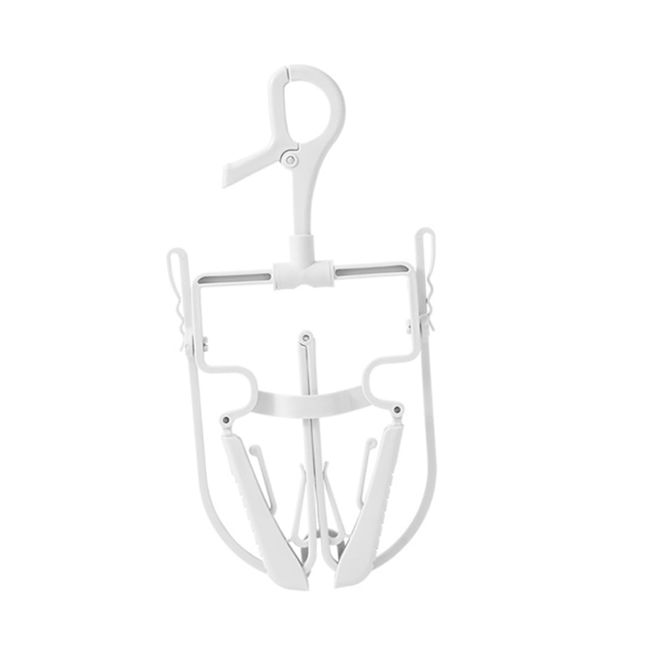 KOMBIUDA Hoodie Hanger Slip Stretchable Clothes Hanger for Hoodies Coats Traceless Design for Easy Drying Space Saving Laundry Organizer