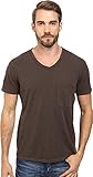 7 For All Mankind Men's Short Sleeve V-Neck T