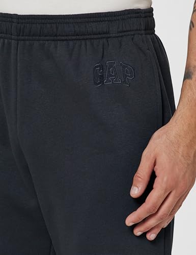 Image of Gap Men Embroidered Standard Fit Ankle Length Joggers