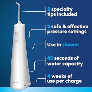 Waterpik Cordless Pulse 3100 Portable Water Flosser, Rechargeable, White — photo 2 of 6