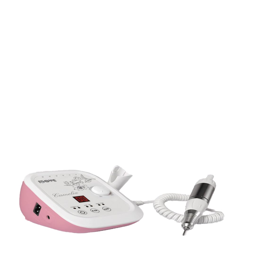Move Fresa per unghie professionale 35000 RPM con 4 punte, manipolo e pedale