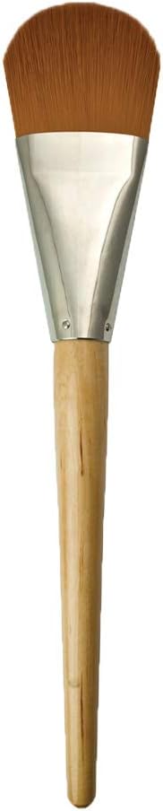 Royal & Langnickel Jumbo Size 50 Flat Brush - Stiff White Taklon For Acrylics