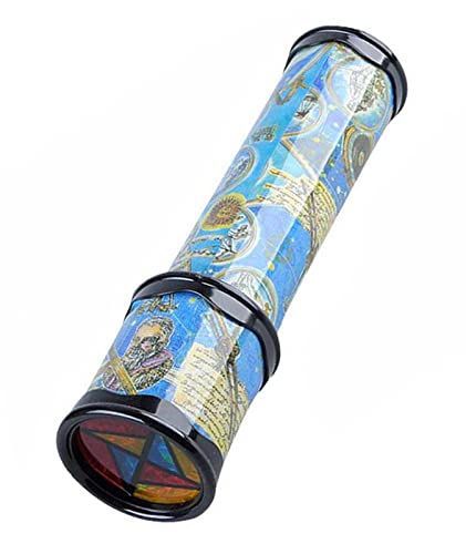 ZEALMAX Bildungs Kaleidoskop Nostalgisches Geschenk Spielzeug für Kinder Erwachsene, Alte Welt