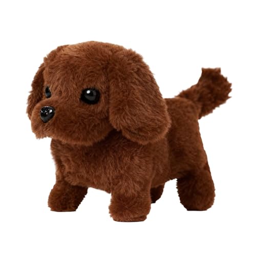 Imagen de Perro de peluche eléctrico: juguete para cachorros que habla y se mueve