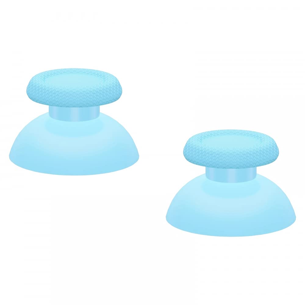 eXtremeRate Joystick pour ps5 Manette Accessoires,Stick Analogique pour ps4 Manette,Bâtons de Pouce-Bleu Ciel - 4