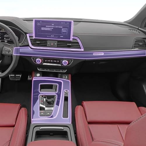 Película protectora TPU para Audi Q5 2021-2024 de consola central