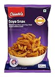 Chheda's Soya Snax - soya Sticks - Masala chakli - Long Spicy Muruku Sticks - Ready to Eat Snack - I