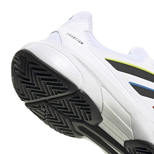 Image of adidas Mens Courtjam Control 3 Tennis Sneakers Shoes - Blue