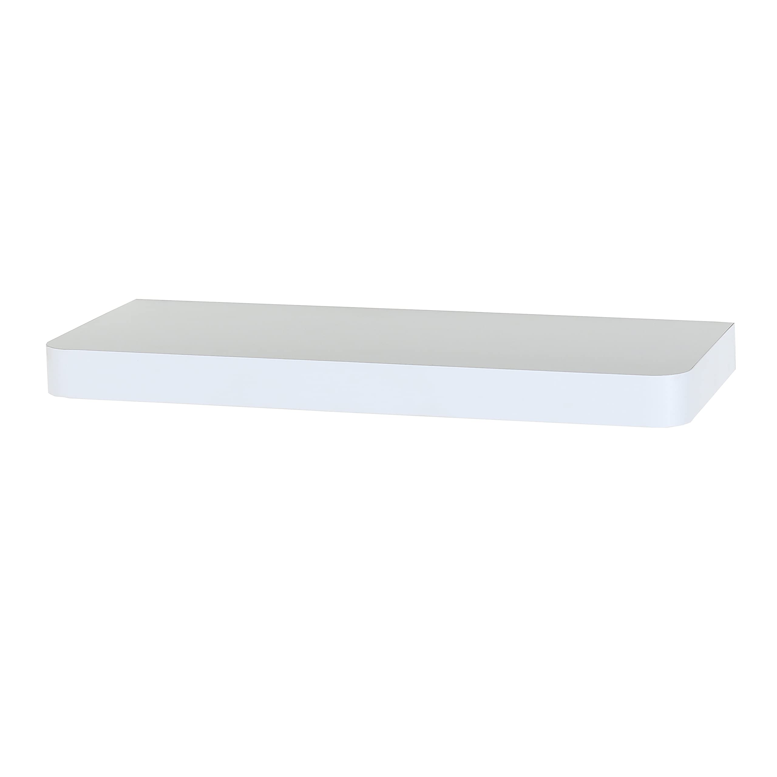 Trent Narrow Floating Shelf Kit (Matte White, 50, Centimeters) — image 1