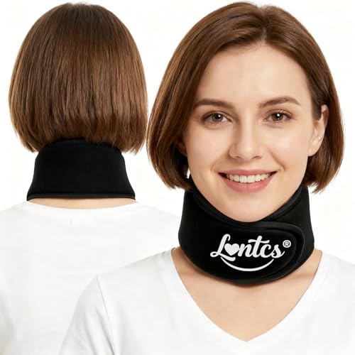 Neck Ice Pack Wrap Reusable Hot & Cold Gel Pack for Neck Pain Relief Cervical Support Tonsillectomy & Thyroid Surgery Recovery Adjustable Freezer Wrap for Men & Women