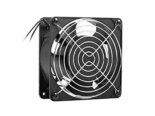 Ventilador 120 MM LANBERG para Rack 19 230V Rejilla Metalica Negro