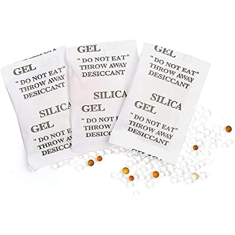 LotFancy 155 Packs 2g Silica Gel Packets, Food Grade, Dehumidifiers Disposable Moisture Absorber, for Home Drawer Windows Wardrobe Clothes Storage Camera Bag Shoes Cover