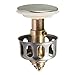 Buyfunny01 - Tapón de desagüe con cesta de filtro de latón para lavabo, bañera o ducha, tapón de cocina universal y colador, piezas de repuesto para rebote de baño (1 unidad)