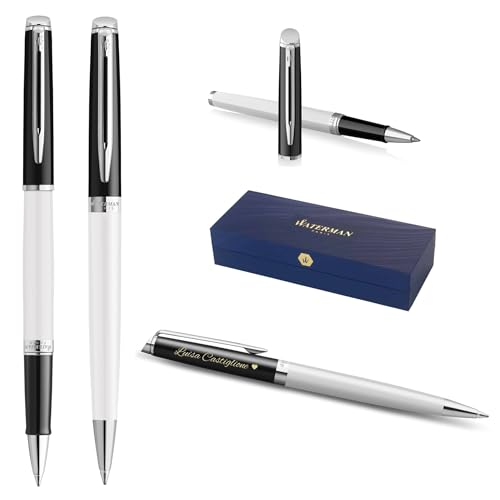 Ensemble Waterman Hémisphère roller et bille : raffinement et haute écriture personnalisable