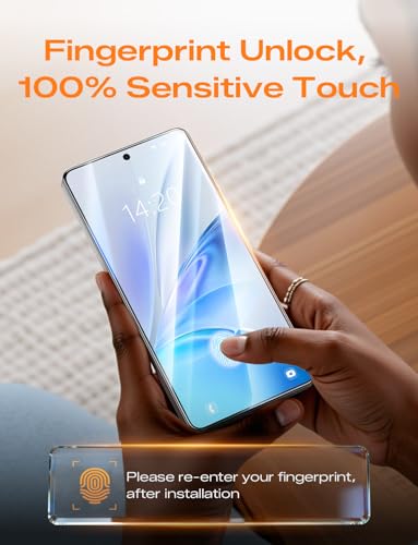 Image of MAGIC JOHN 2PACK 3rd Gen for Samsung Galaxy S26 Plus Screen Protector, One-Pull Easy Install, Smooth Touch, Auto-Align Screen, Support Fingerprint Unlock, 9H Glass, Anti-Scratch