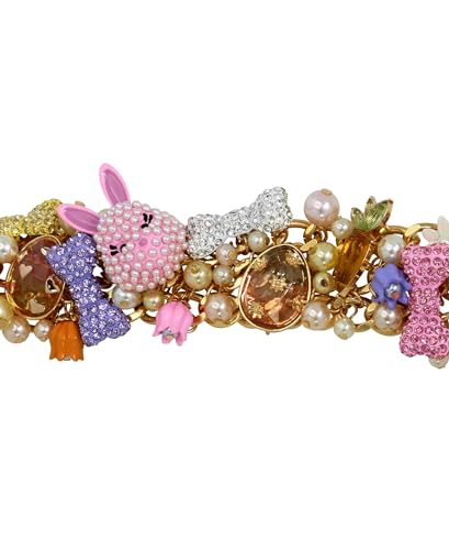 Betsey Johnson Womens Bunny Statement Bracelet2