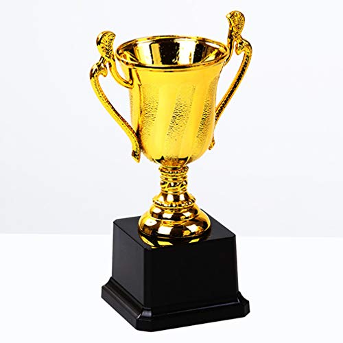Abaodam Mini Prêmio Troféu Copos de Troféu de Ouro de Plástico Vencedor Do Primeiro Lugar Copo de Pr