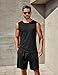 COOFANDY Men's Tank Top 2 Pack Muscle Gym Sleeveless Workout Top Quick Dry Bodybuilding Tanks