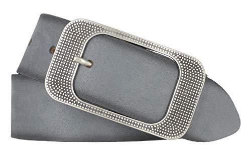 Bernd Götz Damen Leder Gürtel 40 mm Veloursleder kürzbar Damengürtel Ledergürtel Cover