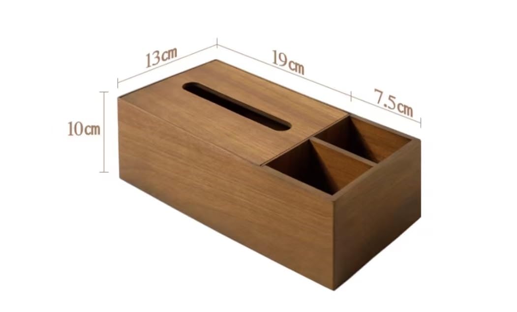 Organisateur de mouchoirs, Support de boîte à mouchoirs, boîte à mouchoirs de Rangement Multi-Espace Moderne, Salon, Chambre à Coucher, Bureau, décoration de Bureau, boîte à mouchoirs