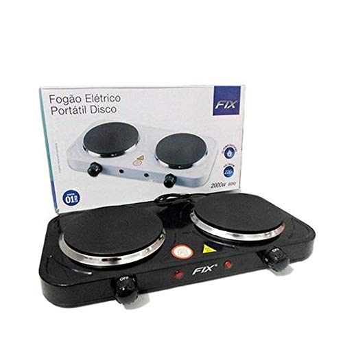 FOGAO ELETRICO DE 02 BOCAS DISCO 2000W/ 220V FXF06008