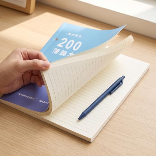 Libreta estilo chino Cuarno y Cuarno A4 para evitar hojas sueltas y estructurar notas de estudio 4