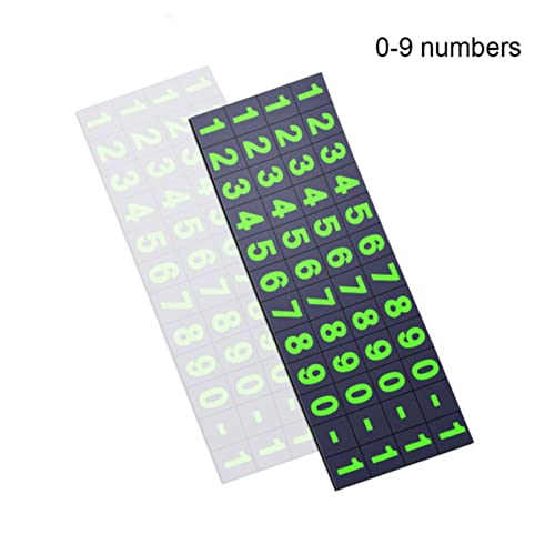 Image of Tantra Car Dashboard Number Display - Mobile Number Display for Car, Temporary Car Parking Mobile Number Display with Magnetic Numbers Stickers