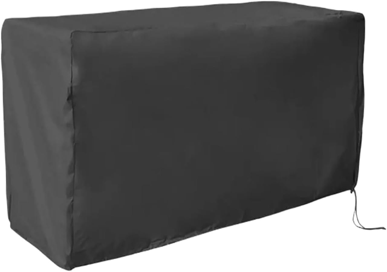 1pc Deck Box Cover Waterproof Heavy Duty Patio Ottoman All Weather Protection Outdoor Large(158x76x71cm)