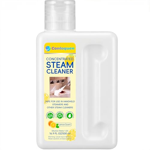 Highly Scented Fragrance Steam Mop Solution 20X Concentrated Makes 2.64 Gallon Formula for All Steam Mop Cleaners Multisurface Cleaner Lemon Scent (1 Pack 16.9 FL.oz Dilute Ratio 1:20)