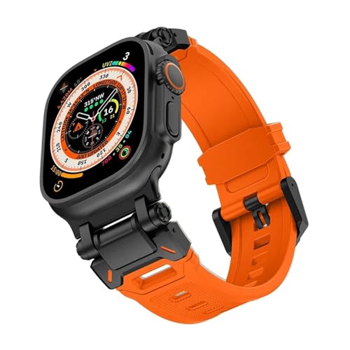 Bracelet en caoutchouc de luxe pour iWatch série 9 et Apple Watch Ultra