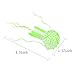 Sci-Supply Glowing Effect Artificial Fake Jellyfish for Fish Tank Decoration Ornament, Green (Green)