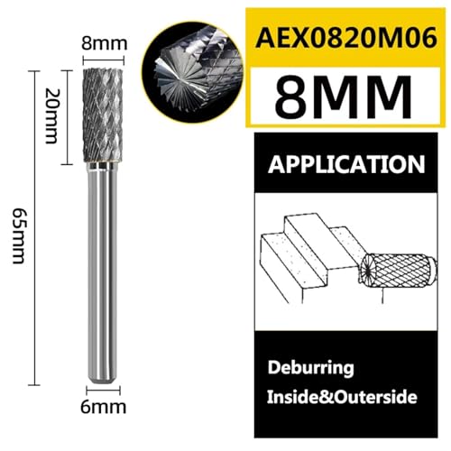 Fraise carbure de tungstène AEX pour sculpture bois fine et finition