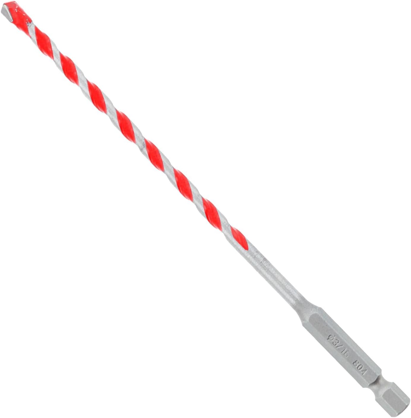 Diablo SPEEDemon Red Granite Carbide Tipped Hammer Drill Bits for Concrete, Masonry and Stone - 3/16" Diameter, 6" Length, 4" Working Length, 5-Pack - DMARG1030-P5