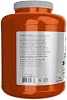 NOW Sports, Proteína de suero 26g con BCAAs, sabor cremosa vainilla, 6 lbs 6 libras (Paquete de 1) 6