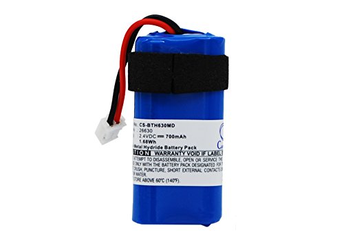 Battery Replacement for BRANDTECH accu-Jet pro Part NO 26630