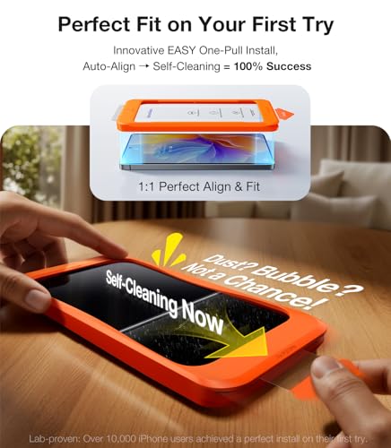 Image of UltraGlass TOP 9H+ OptiArmor for Samsung Galaxy S26 Ultra Screen Protector [NO.1 Anti-Reflection & Military Grade Shatterproof] Galaxy 26 Ultra Tempered Glass, Anti Glare, Easy One-Pull Install, 2 Pack