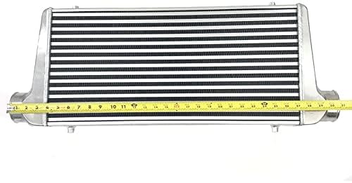 Universal Turbo Front Mount Aluminum Intercooler 31X12X3 Tube & Fin 3'' I/O