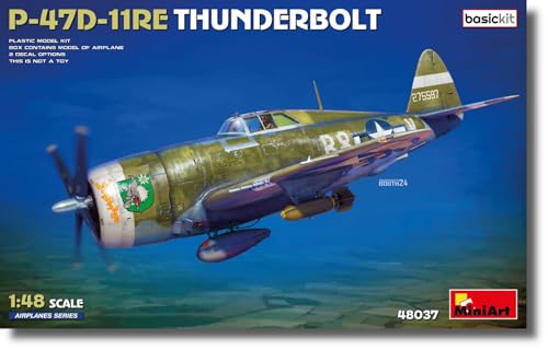 P-47D-11R Thunderbolt Miniart 1:48 maquette avion militaire seconde guerre mondiale