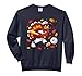 Thanksgiving Baseball Player Turkey 67 Six Seven 6-7 Meme Comfort Colors Adult Sweatshirt