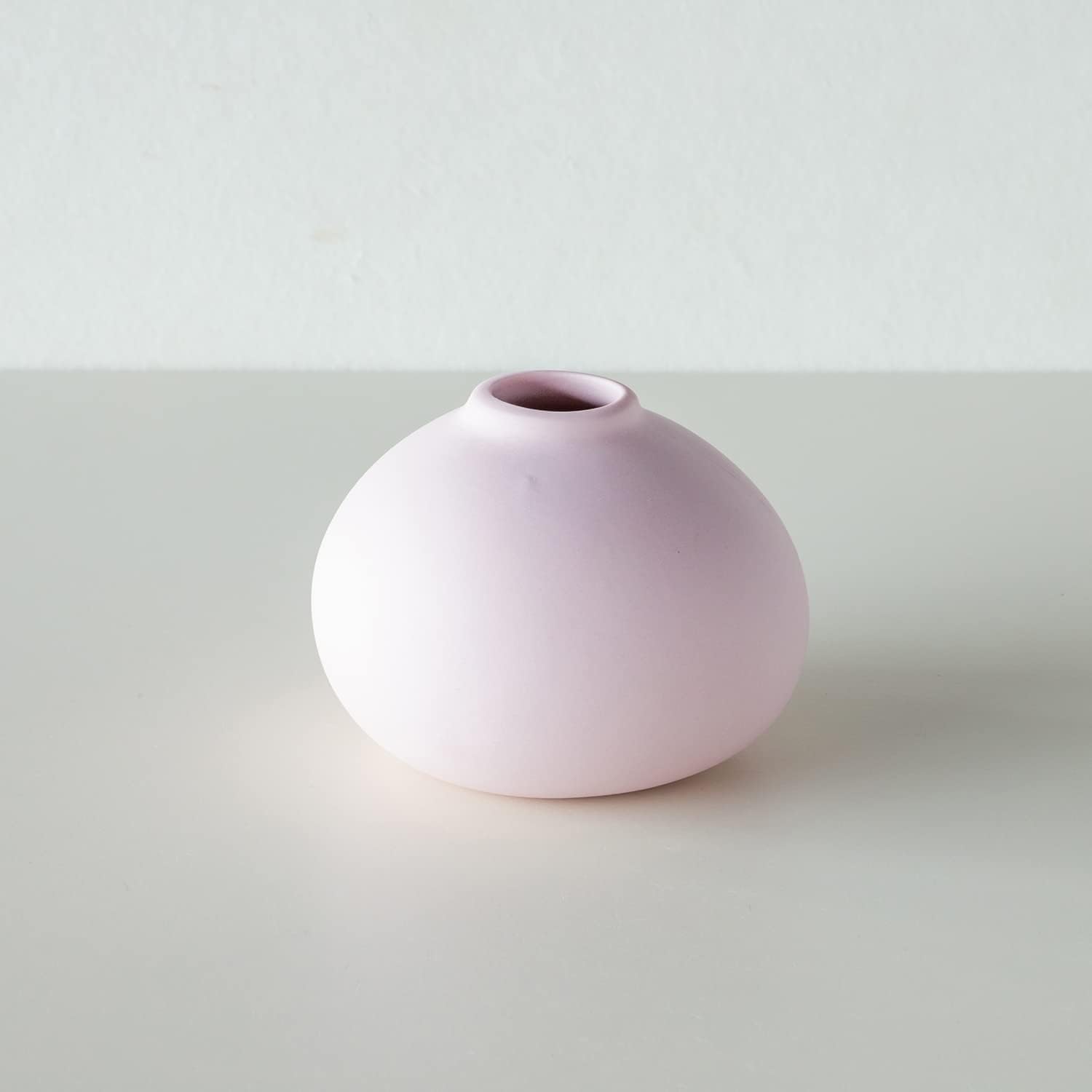 TAMAKI T-951361 Flower Base, Vase, Stylish, Cute, Vase, Simple, Ceramic, Pink, 3.7 x 2.8 inches (9.5 x 7 cm), AYA