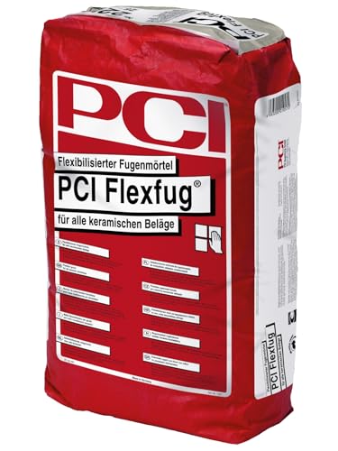 PCI Flexfug 25 kg Nr. 22 Sandgrau Flexibilisierter Fugenmörtel für alle keramischen Beläge Verfugen Fliesen Sika PCI Flexfug 25 kg Nr. 22 Sandgrau Flexibilisierter Fugenmörtel für alle keramischen Beläge Verfugen Fliesen Sika