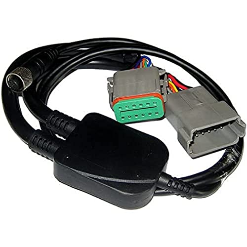 Raymarine Câble en Y pour connexion de ECI-100 à moteurs Caterpillar 12 broches, noir Cover