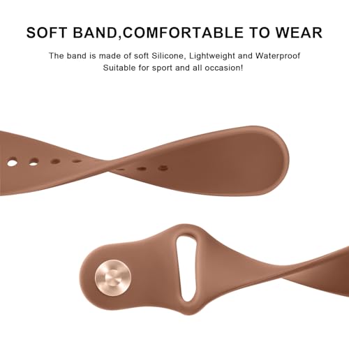 Image of Tobfit Straps for Amazfit Bip /Bip 3 /Bip 3 Pro /Bip /Bip U /Bip U Pro Watch Strap, 20mm Silicone Breathable Replacement Strap for Amazfit GTR 42mm / GTS 2 Mini /2 /2e /3 /4 /4 Mini