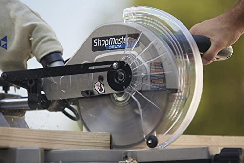 Delta Shopmaster S26-272L Sliding Compound Miter Saw, Black, Silver, 12 Inch #TOP4