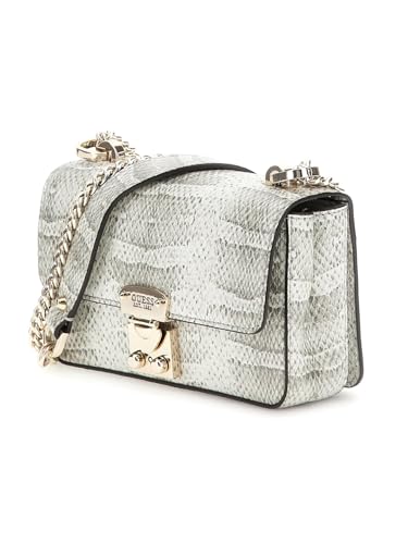 Image of Guess Women's Silver Textured Sling Bag| Ladies Purse Handbags | Gift For Ladies
