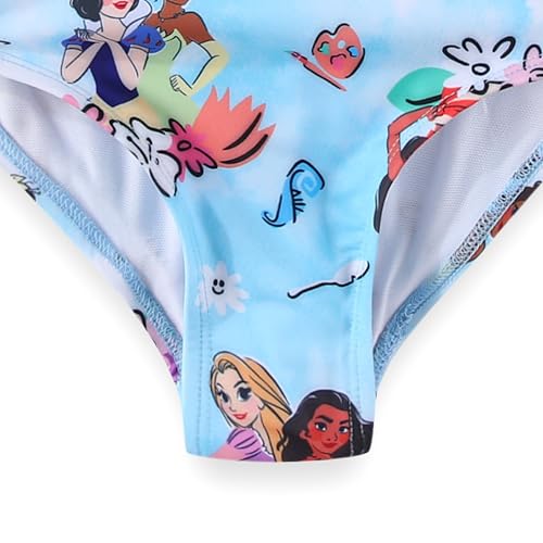 Image of Disney Princess Moana Girls Swimsuit UPF 50+ One Piece Bathing Suit for Toddler and Big Kids