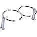 Amarine Made Boat Double Ring Drink Holder Open-Ring Design 316 Marine Grade Stainless Steel Cup Holder Polished for Marine Yacht Truck RV Car Trailer