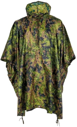 MFH US Army Regenponcho RipStop Regencape Regenmantel Regenanzug (DE/NL/SE/PL, Alphanumerisch, Einheitsgröße, Regular, Regular, M05 tarn)